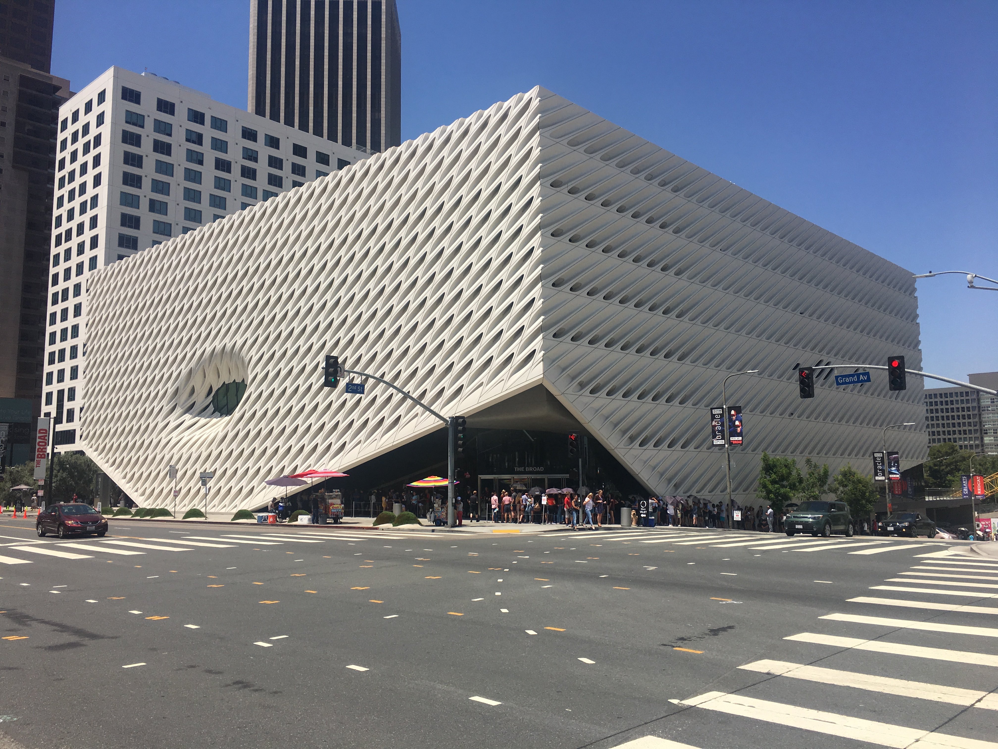 Eli Broad Museum, Los Angeles by Diller, Scoffidio + Renfro, completed 2015